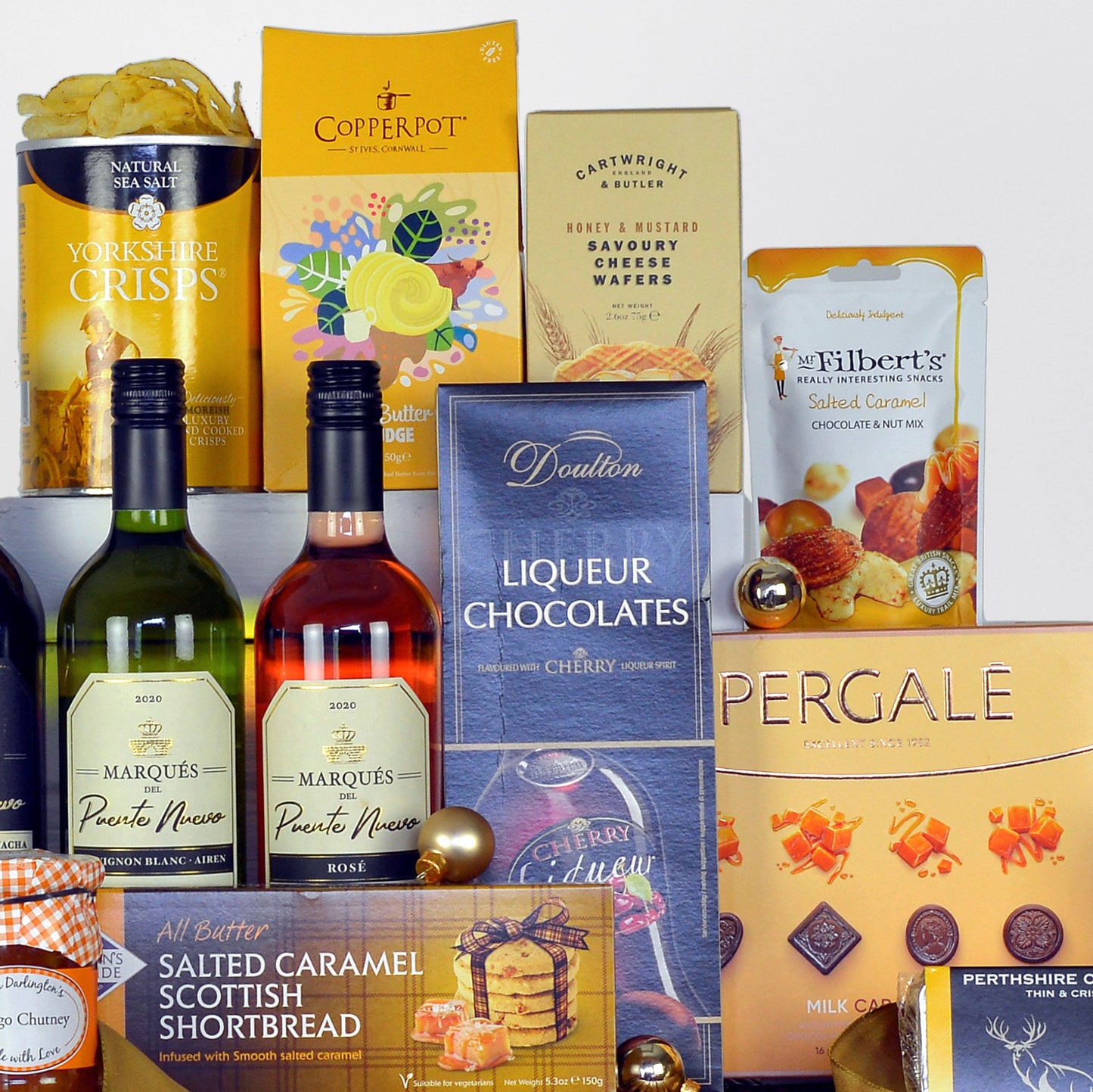 Festive Feast Hamper – Premium Weihnachtskorb mit Prosecco & Gourmet-Köstlichkeiten