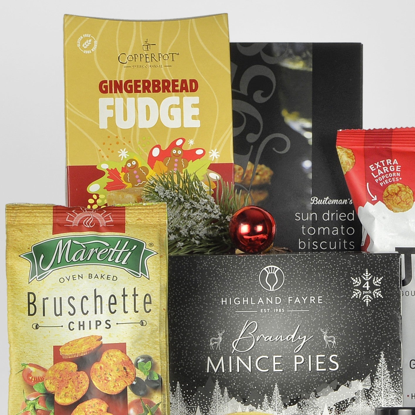 Christmas-Geschenkkorb „First Noel“ – Luxuriöses Weihnachts-Schlemmerpaket