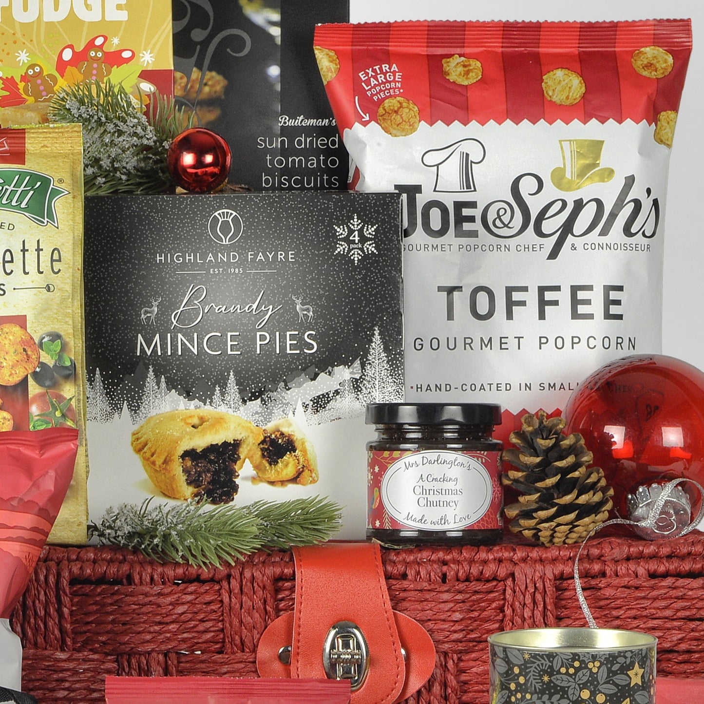 Christmas-Geschenkkorb „First Noel“ – Luxuriöses Weihnachts-Schlemmerpaket