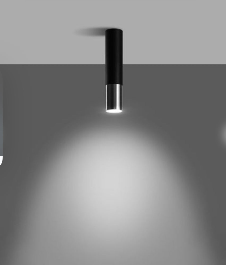 Ceiling lamp steel Loopez modern Design GU10