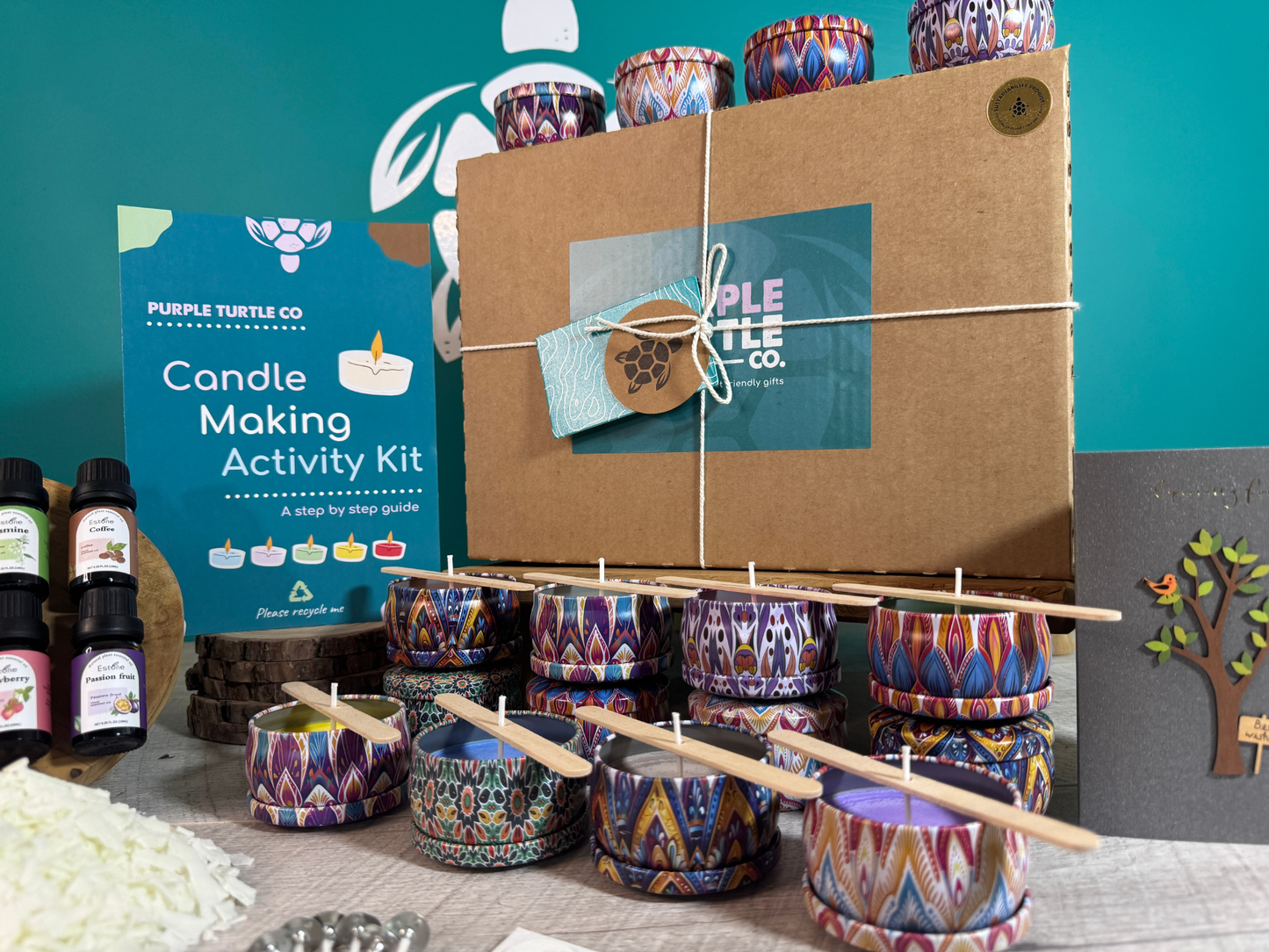 Candle Making Activity Gift Set | Soy Wax DIY Kit