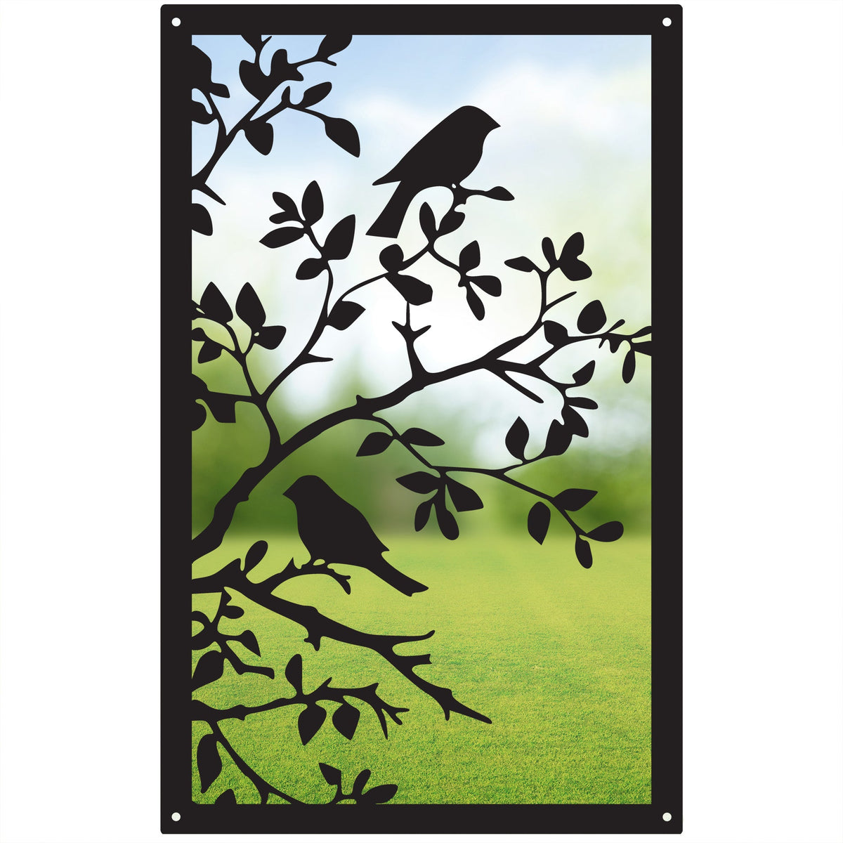 Song Birds Garden Mirror