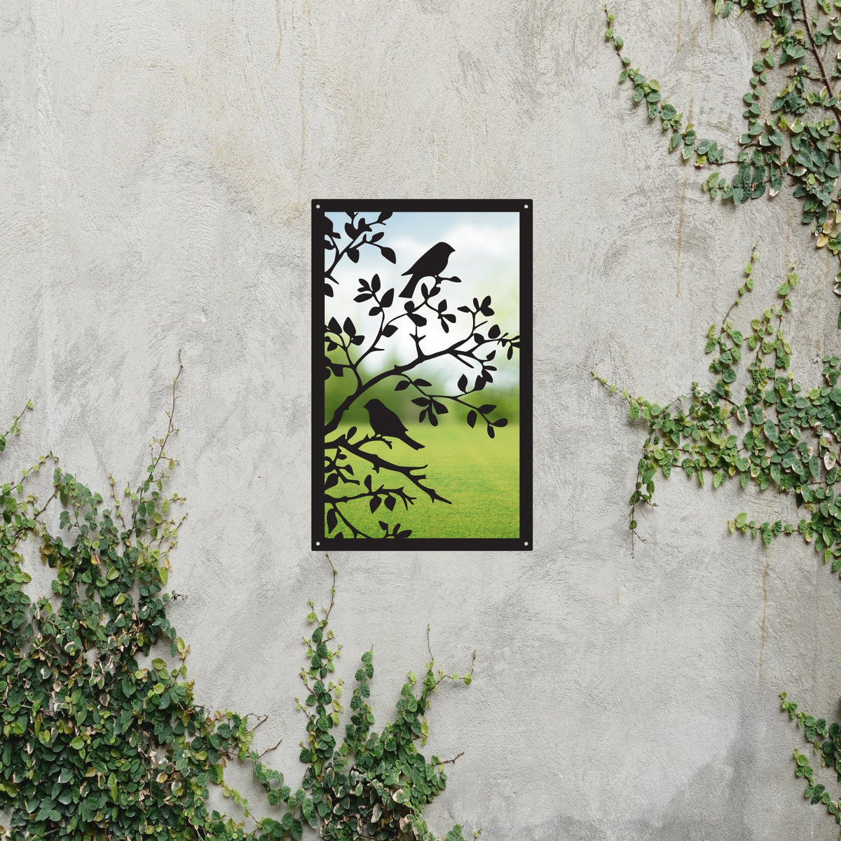Song Birds Garden Mirror