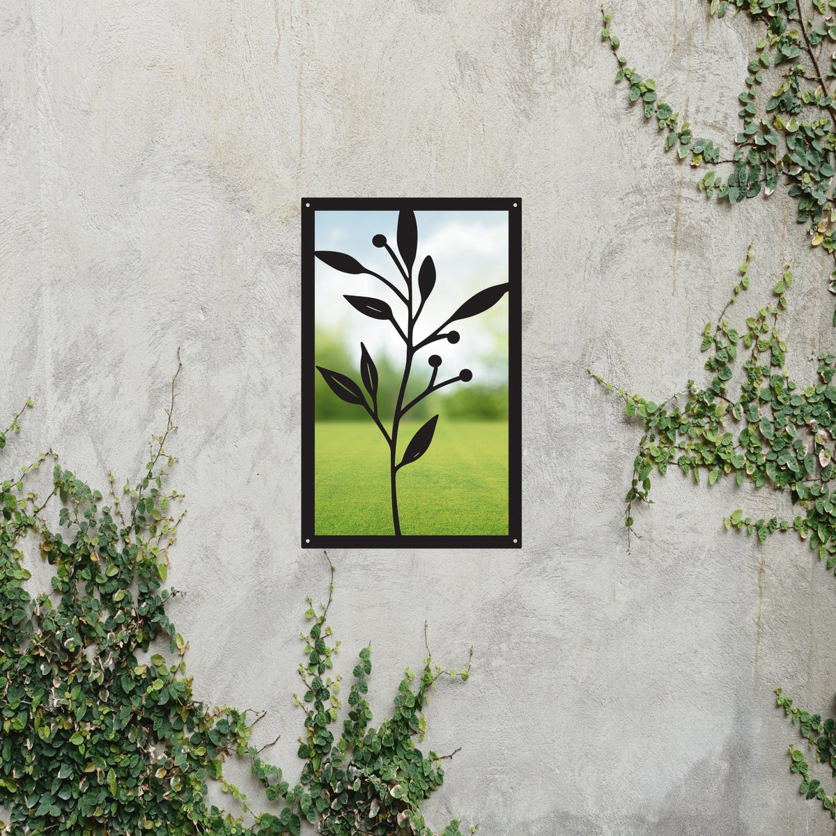 Olive Branch Garden Mirror