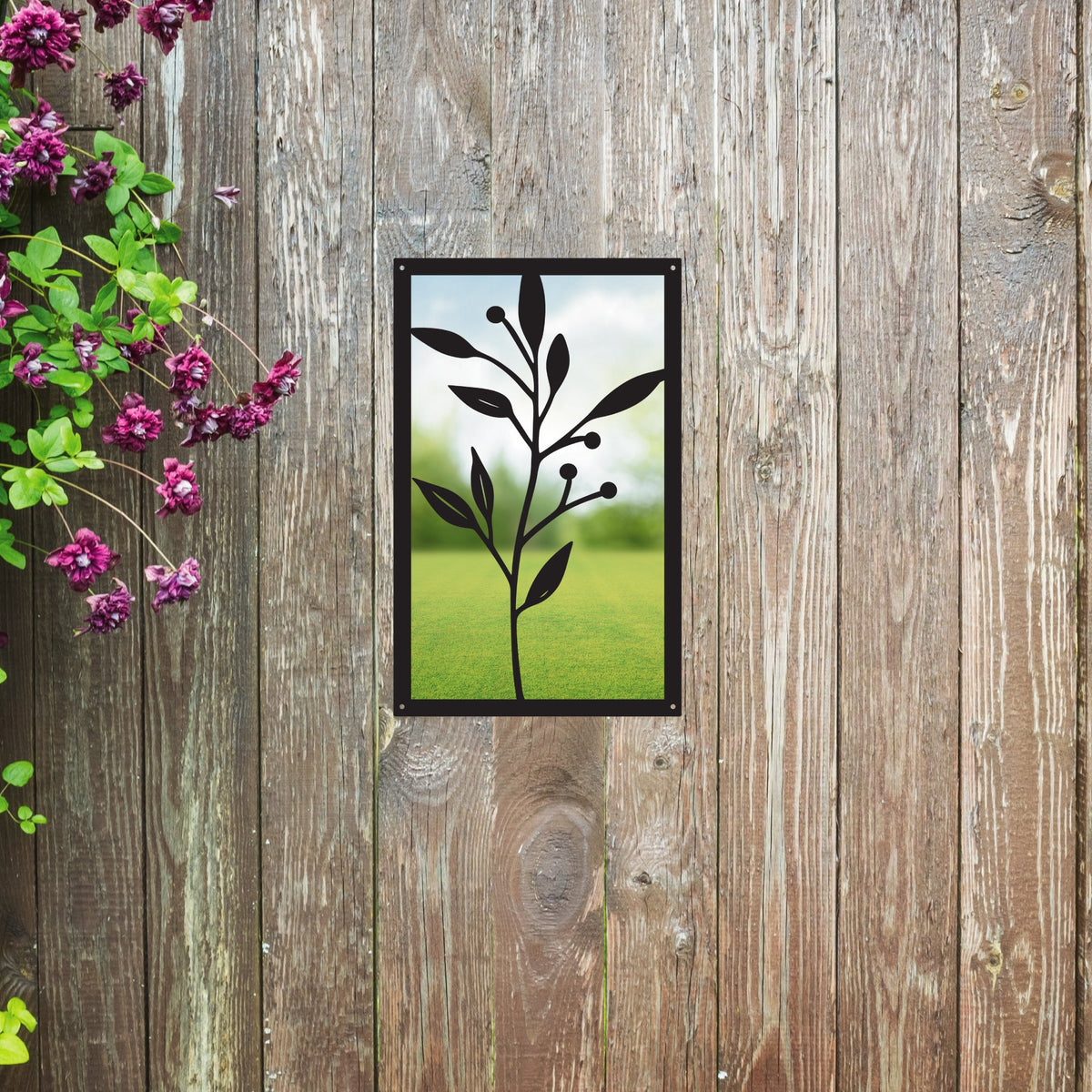 Olive Branch Garden Mirror