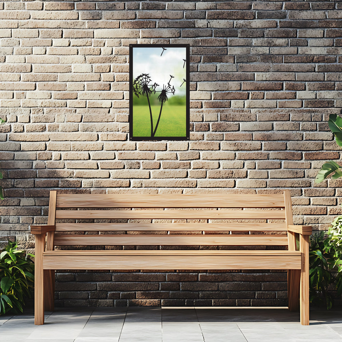 Dandelion Garden Mirror