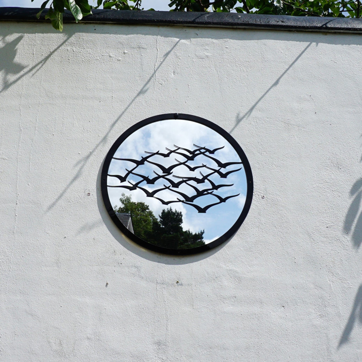 Flock of Birds Garden Mirror