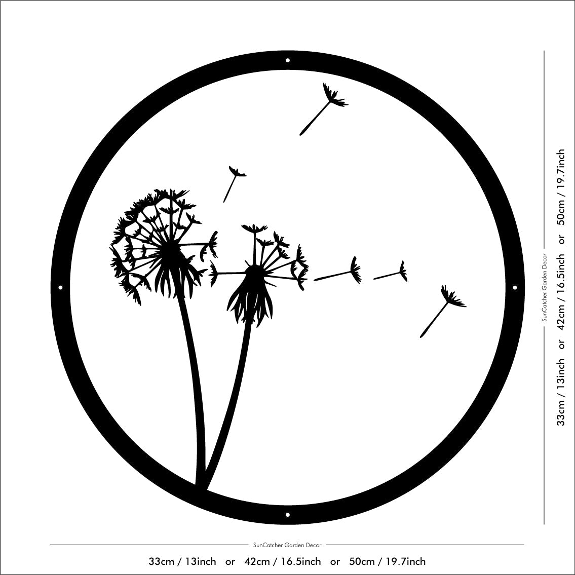 Dandelion Garden Mirror
