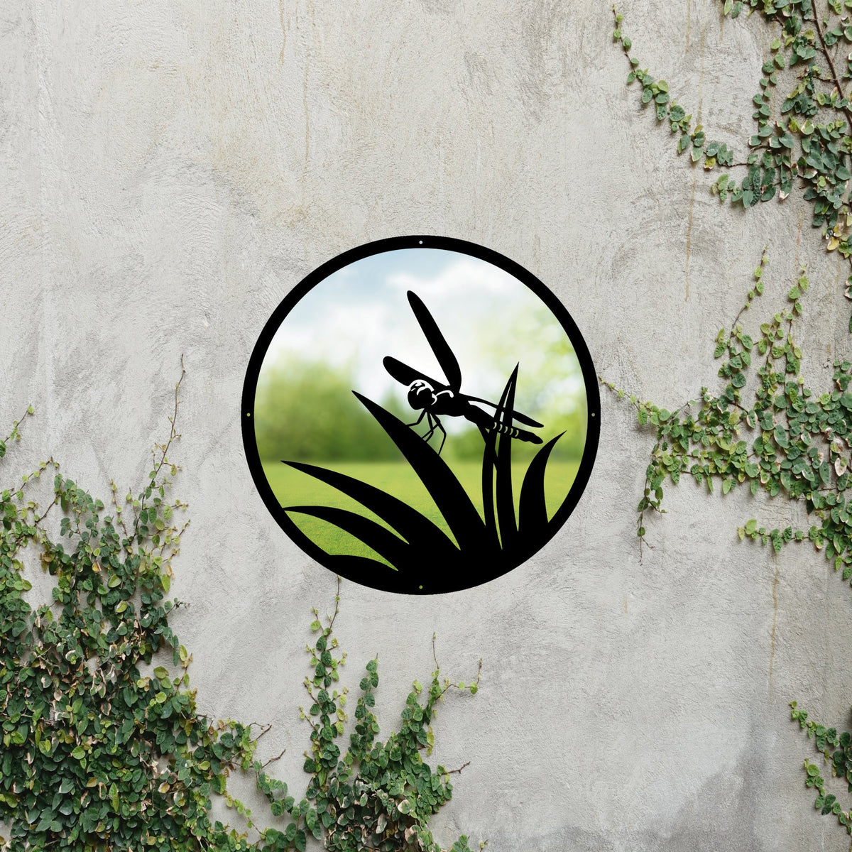 Little Dragonfly Garden Mirror