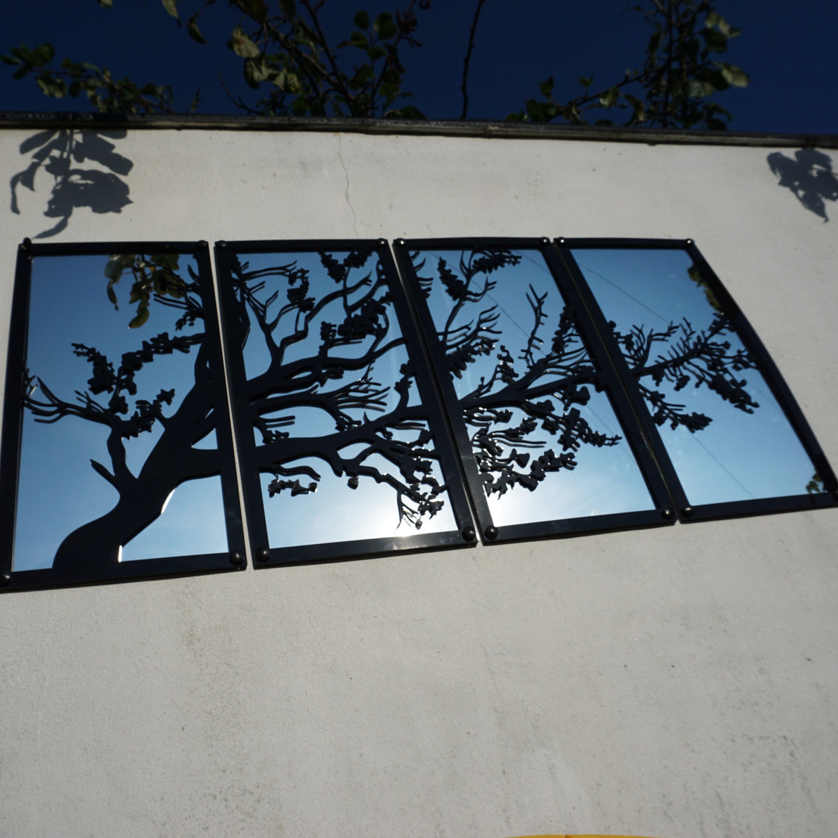 Large Tree Panel Mirror Set