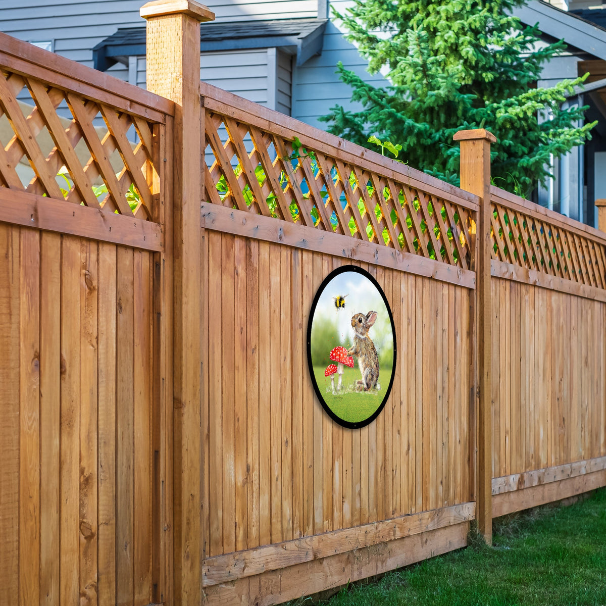 Bently and Bumble Garden Mirror