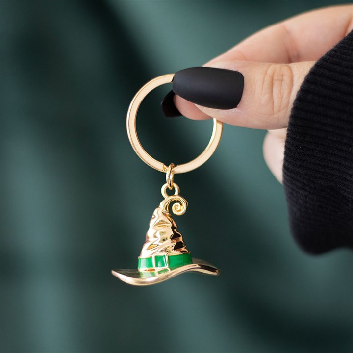 Bad Witch Alloy Witch Hat Keyring
