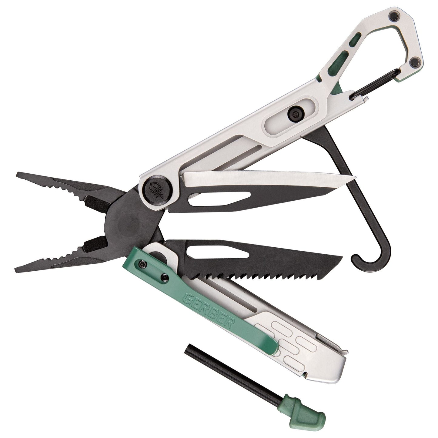 Gerber Stakeout Spark Multitool – Baltic Haze | 11-Tool Camping Knife