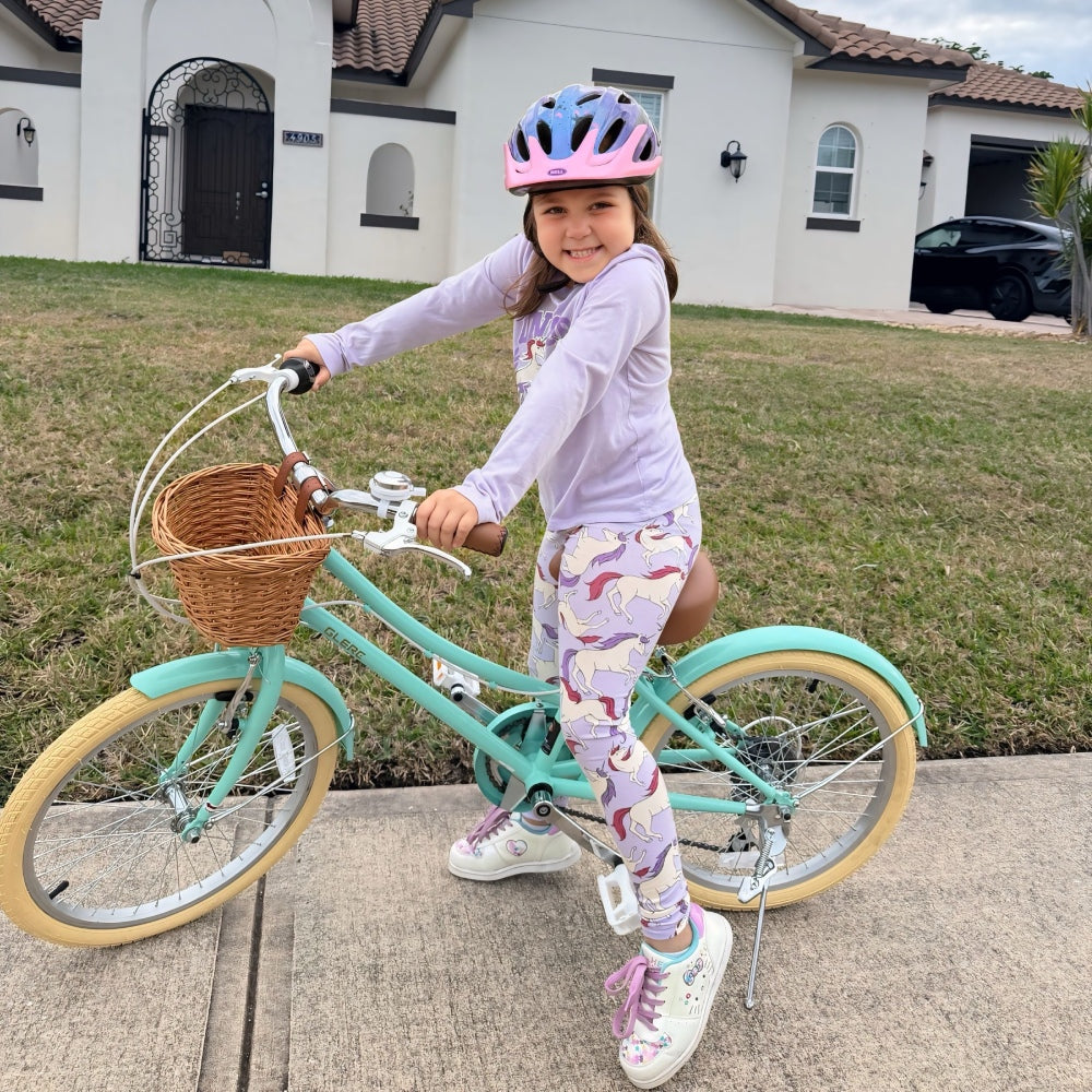 Glerc 20 Inch Beach Cruiser Hybrid Kids Bike - Missy