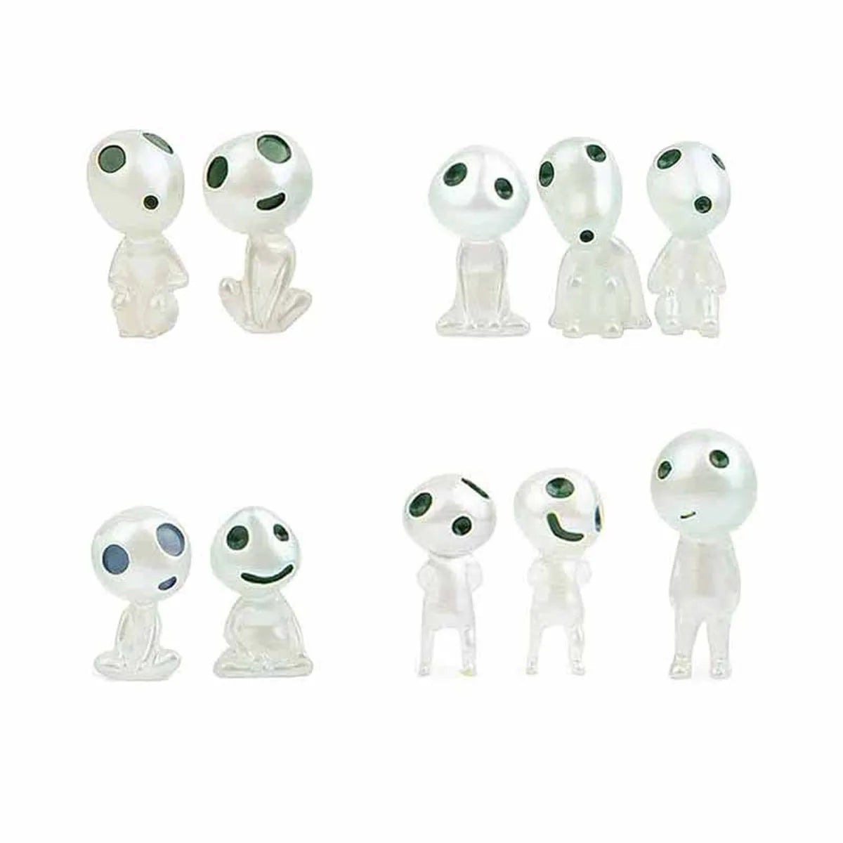 Glow in the Dark Miniature Decorations - Garden & Home Ornaments for Outdoor and Indoor Use