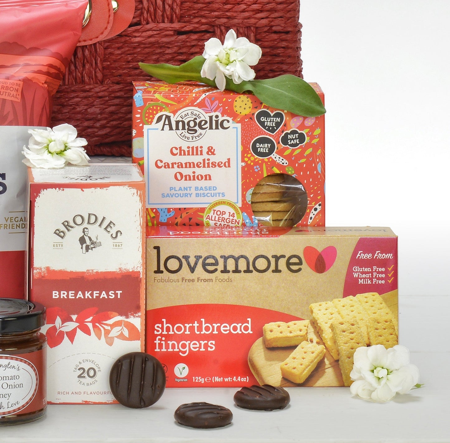 Geschenkkorb glutenfrei | Süßer & herzhafter Präsentkorb