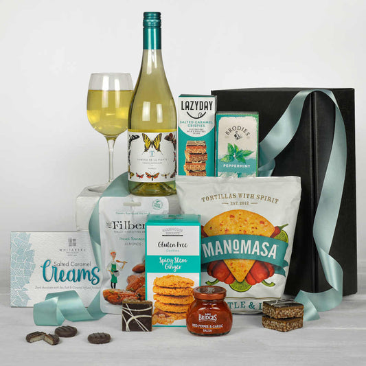 Glutenfreies Geschenkset mit Wein
