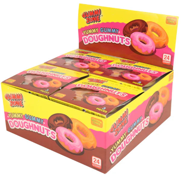 Bandeja de 24 donas de goma Gummi Zone - 21g