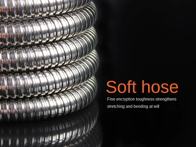 Stainless Steel Shower Hose – Flexible Replacement Pipe for Shower Head & Water Heater (1M–10M)