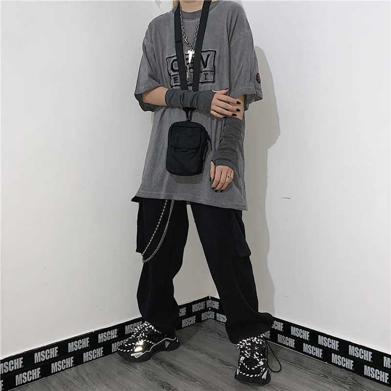 long Fingerless Gloves Sport Outdoor Hip-hop Gloves Elbow Mittens Cool Stretch winter Arm Warmer