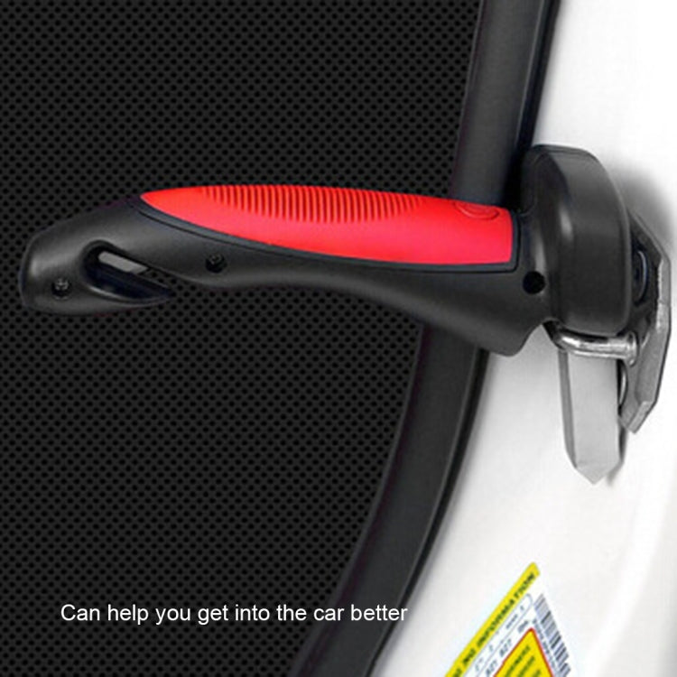 Car Cane Griff Tragbare Mobilitätshilfe Taschenlampe Gurtschneider Glasbrecher Notfall-Fluchthilfewerkzeuge, 566