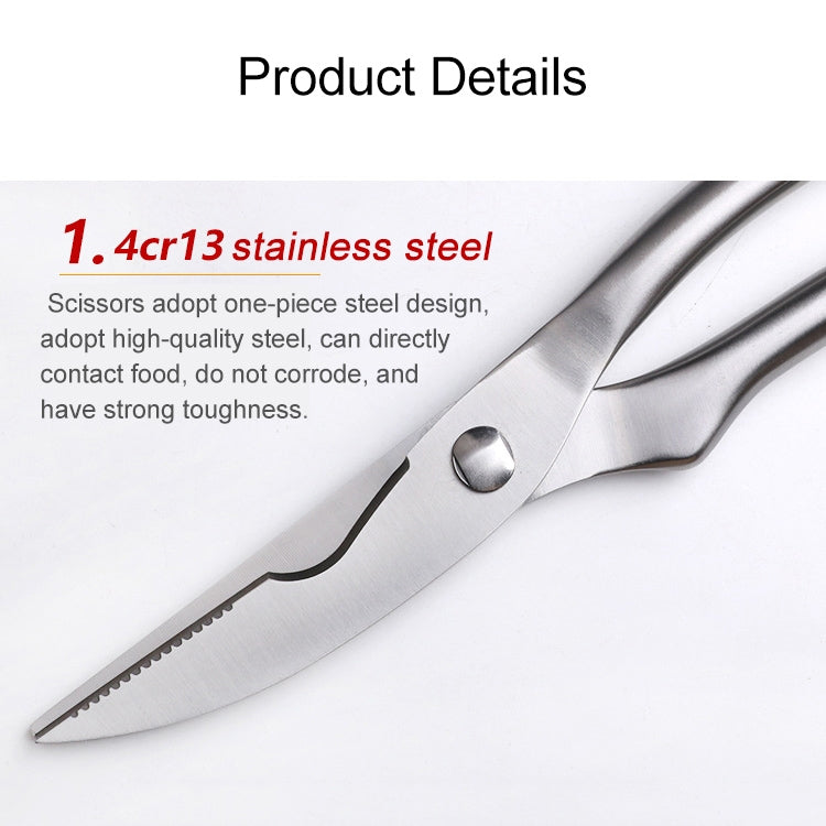 Professional Kitchen Poultry Shears - Stainless Steel Heavy Duty Scissors