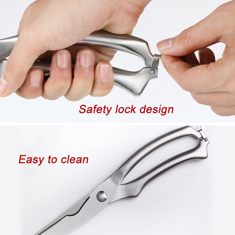 Professional Kitchen Poultry Shears - Stainless Steel Heavy Duty Scissors