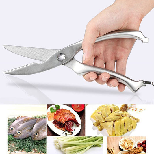 Professional Kitchen Poultry Shears - Stainless Steel Heavy Duty Scissors Gift Box
