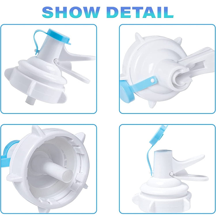 Water Bottle Faucet Dispenser Valve – 55mm Crown Top | Dustproof Cover Included