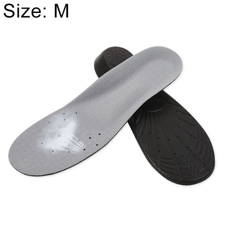 PU Breathable Sports Insoles – Shock-Absorbing Shoe Inserts (Size M, 6–9)