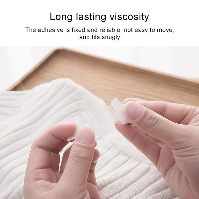 Invisible Anti-Slip Shirt Collar Stickers – Double-Sided Body Tape for V-Neck & Seamless Hold (1 Pack)