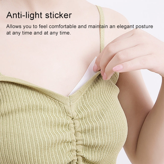 Invisible Anti-Slip Shirt Collar Stickers – Double-Sided Body Tape for V-Neck & Seamless Hold (1 Pack)