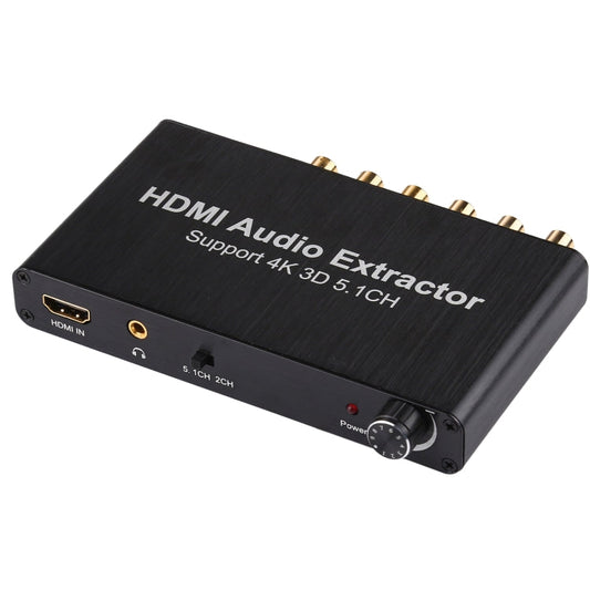 4K 3D HDMI 5.1-Kanal Audio Decoder Extractor