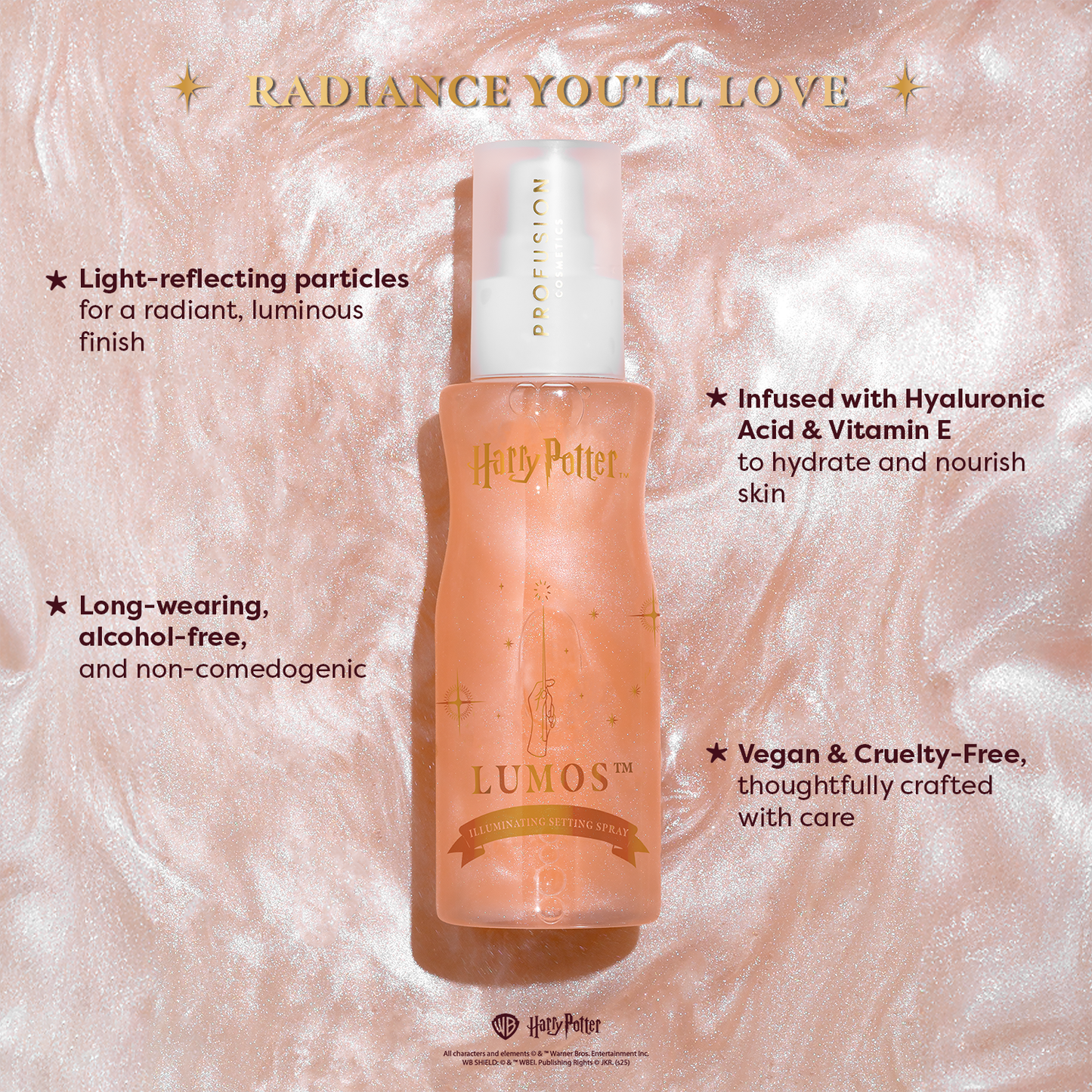 Harry Potter Lumos™ Illuminating Setting Spray | Makeup Setting Mist