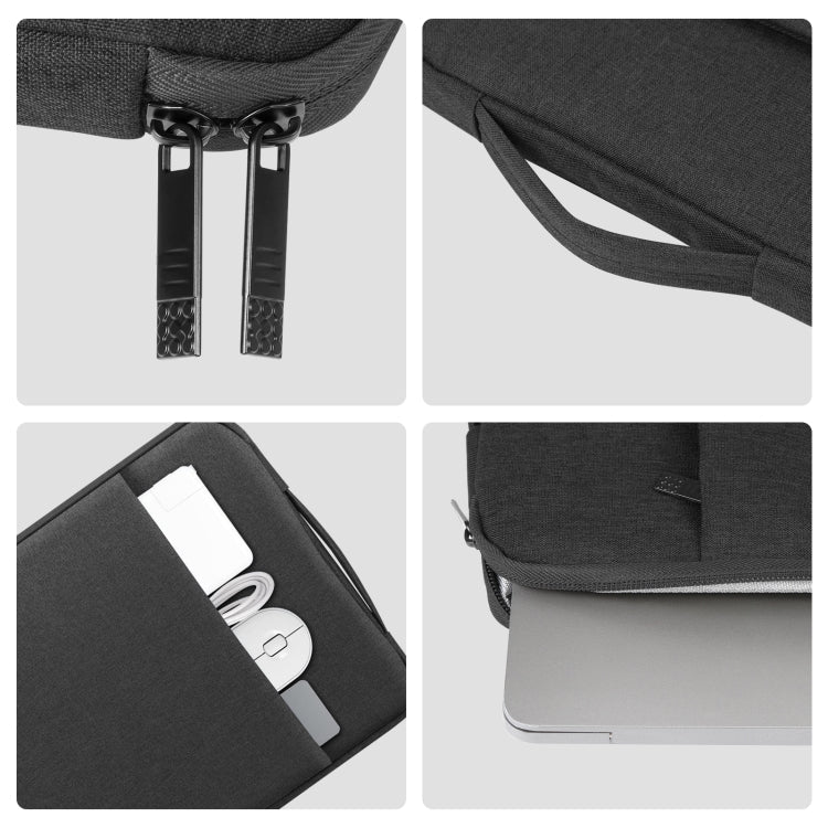 HAWEEL Laptop-Hülle Laptoptasche mit Reißverschluss und Griff für 12,5-13,5 Zoll Laptops, für 12,5-13,5 Zoll Laptops (mit Griff)
