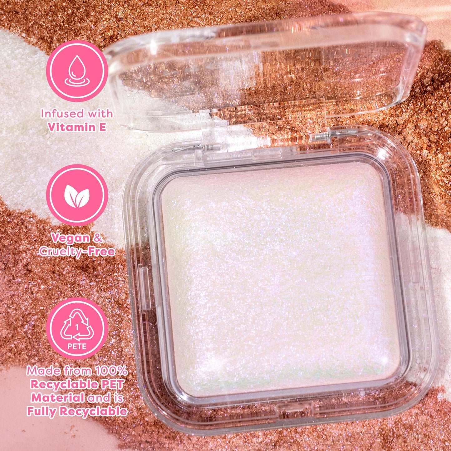 Holo Beam Holographic Highlighter | Baked Powder, Vegan & Cruelty-Free