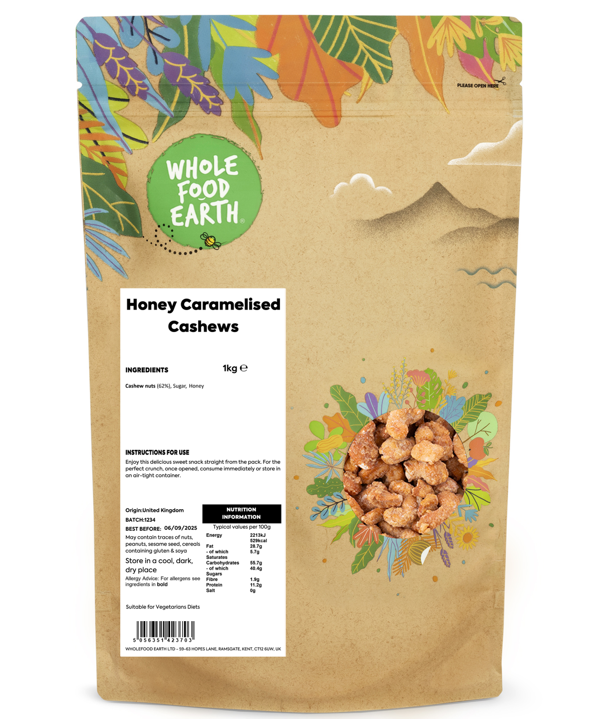 Anacardos Caramelizados con Miel