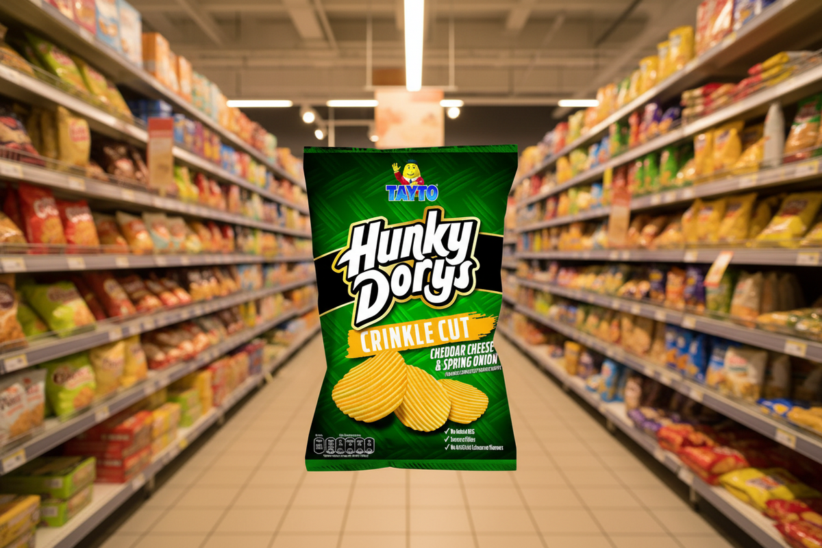 12 x Tayto Hunky Dory Cheese & Onion 130G