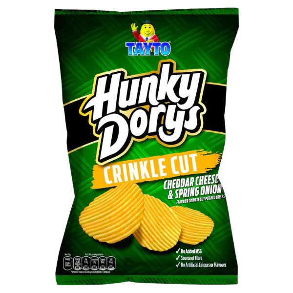 Tayto Hunky Dorys Cheese & Onion Chips Multipack | 12 x 130g