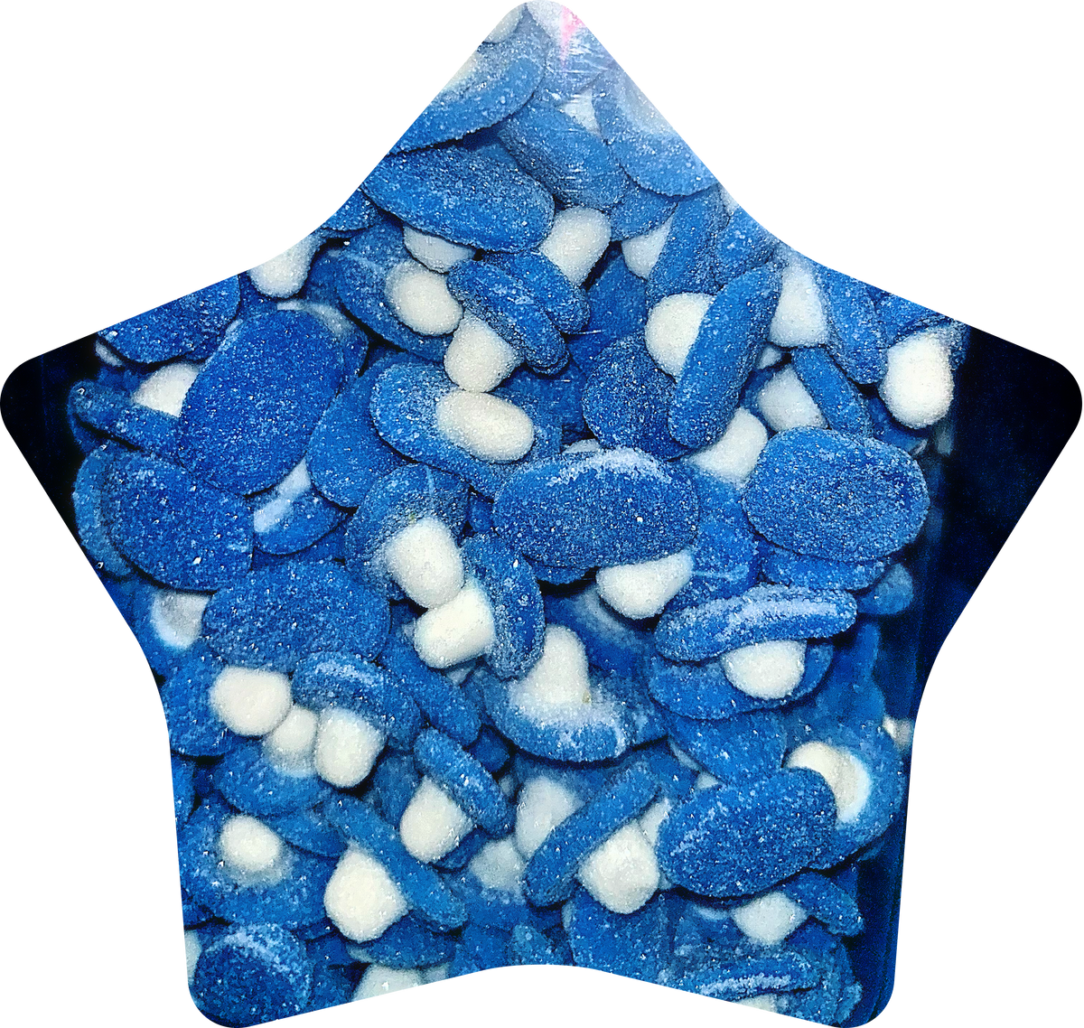 Brause-Blaue-Himbeer-Pilze