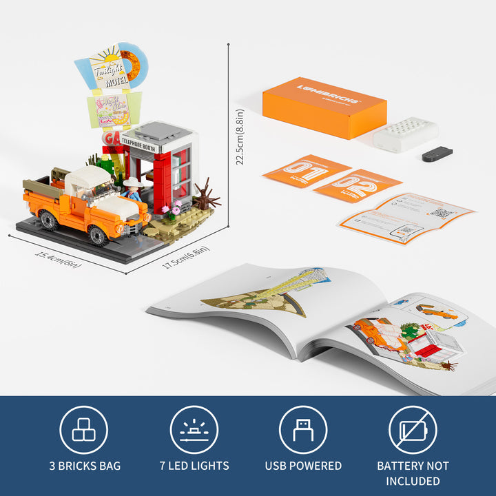 LUMIBRICKS - FUNWHOLE Sunset Stopover Rastplatz L9082