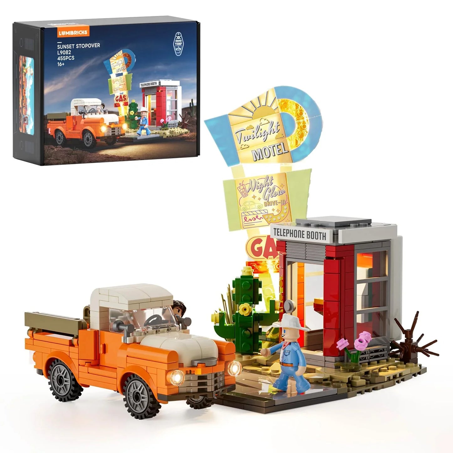 LUMIBRICKS - FUNWHOLE Sunset Stopover Rastplatz L9082