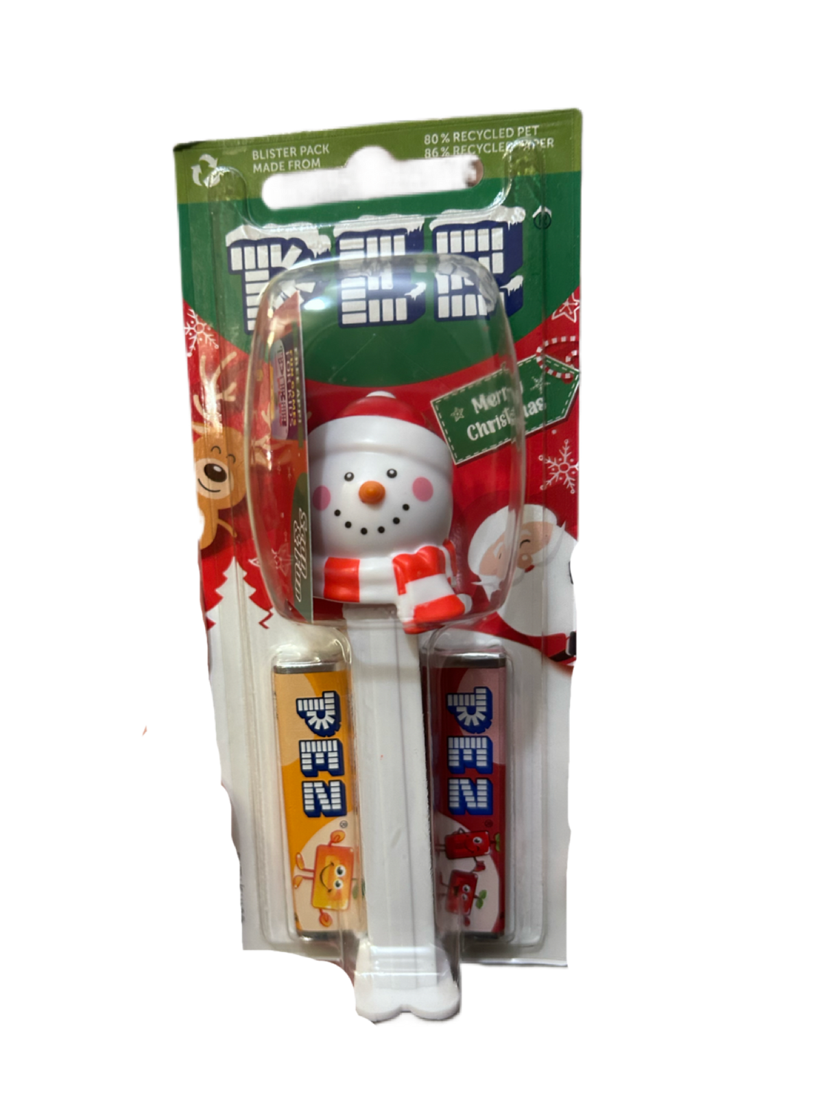 Pez Winter Stars mit 2 Nachfüllpackungen.