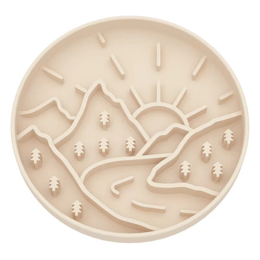 Mountain View Slow Feeder - Neutral sand