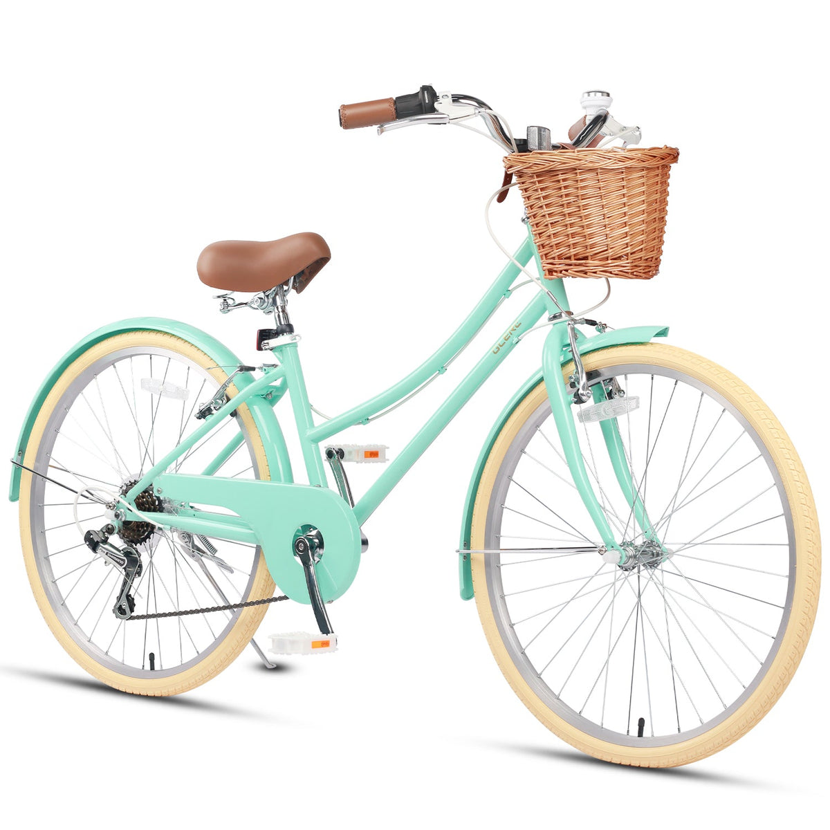 Glerc 26 Inch Beach Cruiser Hybrid Kids Bike - Missy