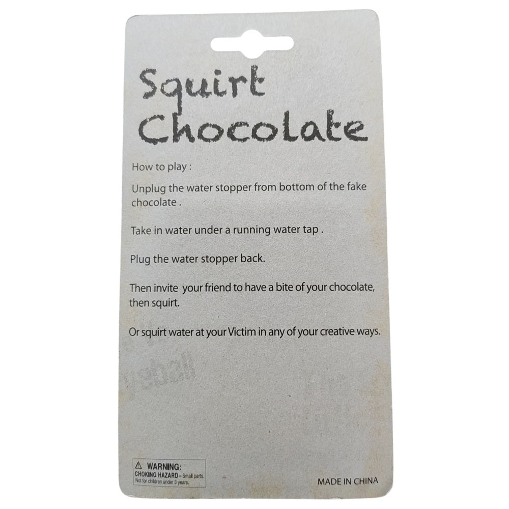 Jokez 'n' Prankz Squirt Chocolate