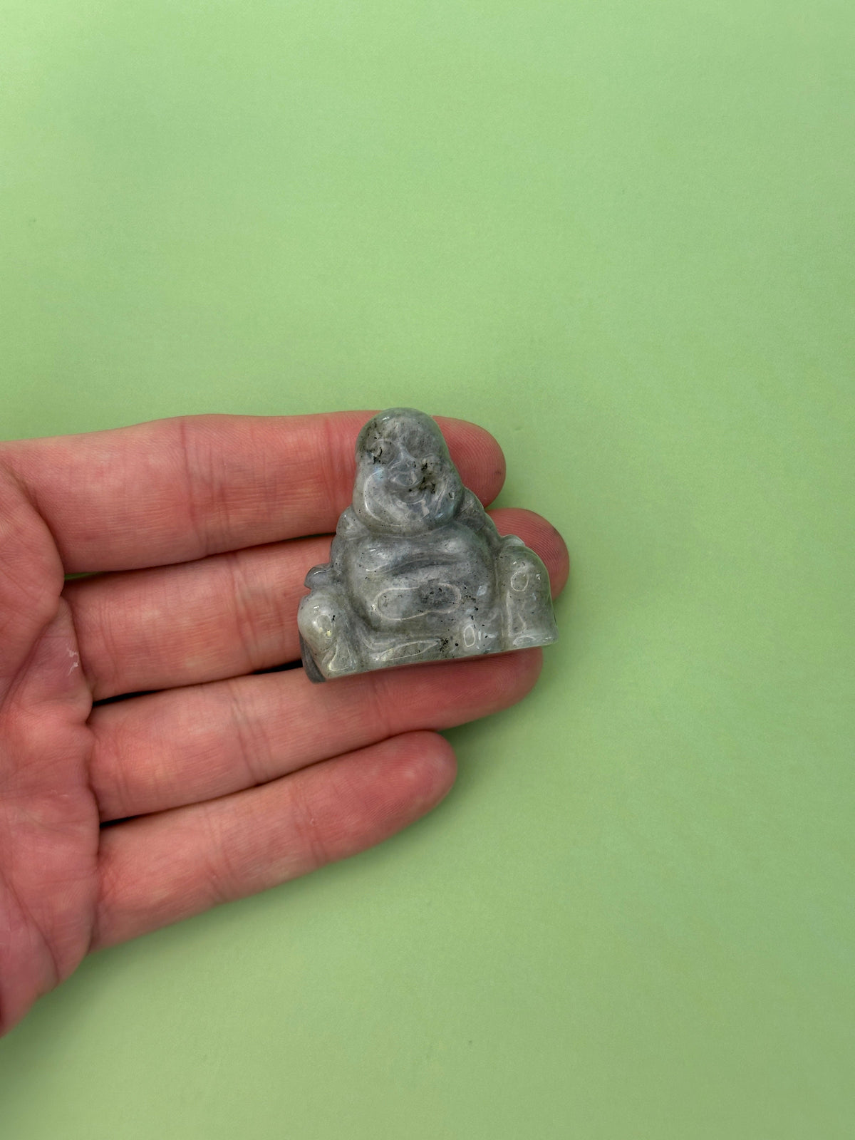 Labradorite - Mini buddha