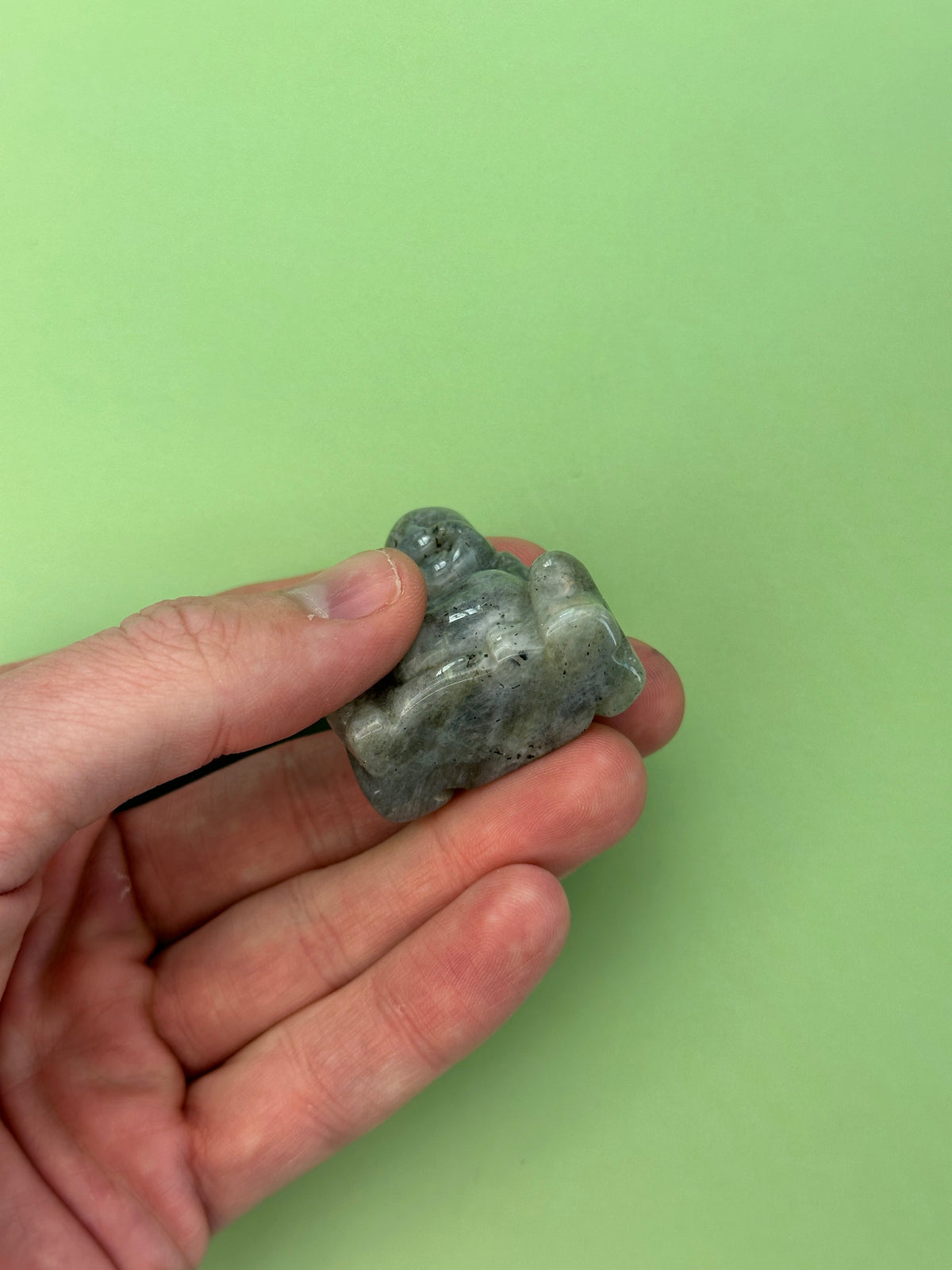 Labradorite - Mini buddha