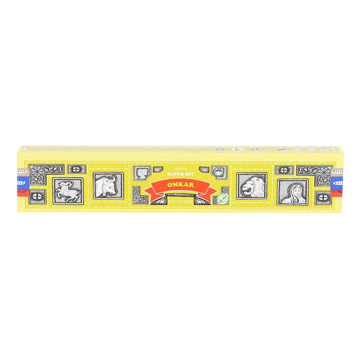 12 Packs of Superhit Omkar Incense Sticks by Satya