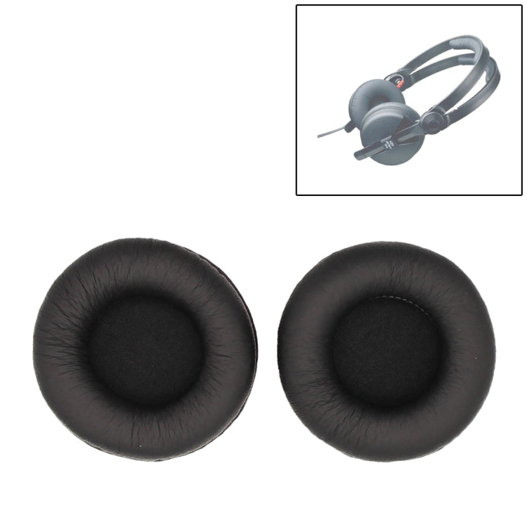 1 Paar für Sennheiser HD25-1 II Headset-Kissen Schwammbezug Ohrenschützer Ersatz-Ohrpolster